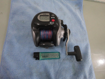 釣龍蝦，日本製 ryobi 手動數字捲線器 SS500t(單手下押出線)-2