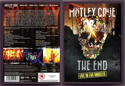 音樂居士新店#Motley Crue - The End - Live in Los Angeles 2016 () DVD