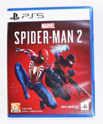 PS5 漫威蜘蛛人 2 Marvel's Spiderman 2 蜘蛛人 (中文版)**(二手商品)【台中大眾電玩】