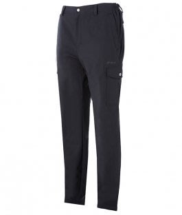 【Wildland 荒野】S2376-54 黑色 男彈性貼袋四季款休閒長褲 雙向彈性、防潑水、保暖、輕量