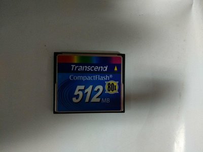 133 （3C）（電腦）（相機）（行動裝置）Transcend 512MB 80x CF卡 CompactFlash 記憶卡 創見 有多片，隨機運送（17）
