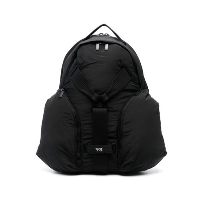[全新真品代購] Y-3 LOGO織帶 黑色 後背包 (Y3)