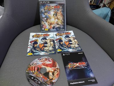 收藏絕版 PS3經典遊戲 快打旋風X鐵拳 Street Fighter X Tekken 中文版