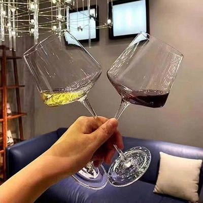 大號勃艮第紅酒杯套裝家用奢華創意水晶玻璃大肚醒酒器葡萄高腳杯