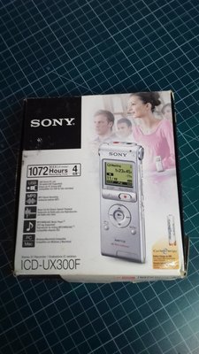 數位 SONY ICD-UX300F 多功能專業錄音筆4GB$999起標(店）