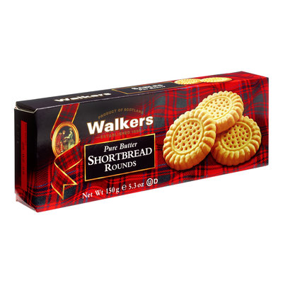《Walkers》蘇格蘭 皇家圓形奶油餅乾150g/包