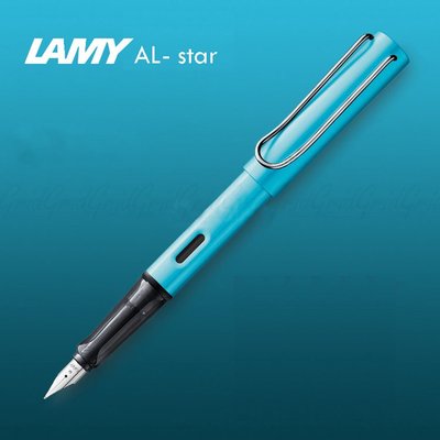 Lamy Al-Star 恆星系列 2017 限定色 藍色 太平洋 鋼筆 M尖 新品 盒