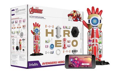 littleBits Avengers Hero Inventor Kit 漫威 鋼鐵人聲光手套組~請詢問庫存