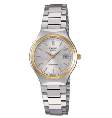 時計屋 CASIO LTP-1170G-7A 典雅指針女錶 金框 白面刻度 不鏽鋼錶帶 日期 LTP-1170