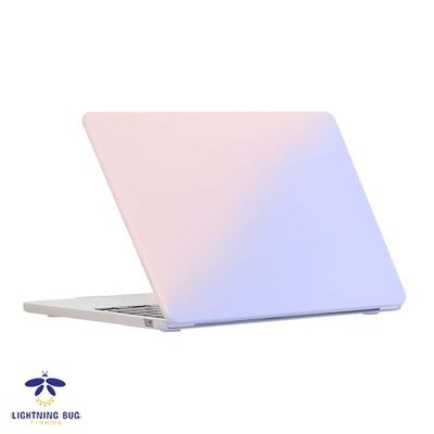 現貨熱銷-時尚漸變奶油金屬色保護殼適用於 2021 Macbook Pro 14 14.2 A2442 硬殼防摔筆電保護