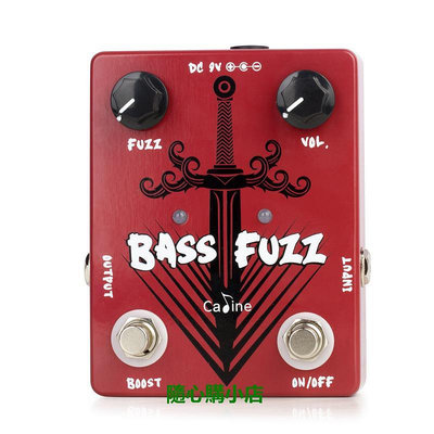 精品貝斯效果器電貝司專用單塊過載DI法茲壓縮哇音Bass Effect Pedal