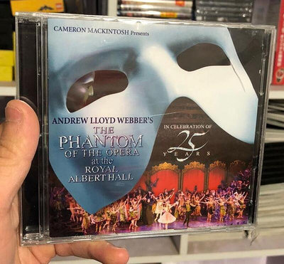 眾信優品 [ 2CD The Phantom of the Opera 歌劇魅影 25周年紀念版