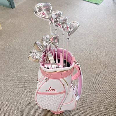【現貨】新款原裝進口DAIWA高爾夫球桿女士新款初學者 套桿正品碳素超輕