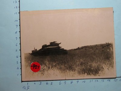 二戰抗戰時期, 日軍侵略中國,坦克,戰車,(大張)古董,照片,相片**稀少品1