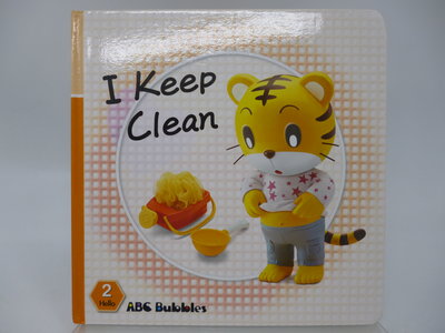 【月界二手書店2】I Keep Clean－ABC Bubbles．精裝本（絕版）_巧虎、巧連智　〖少年童書〗DBF
