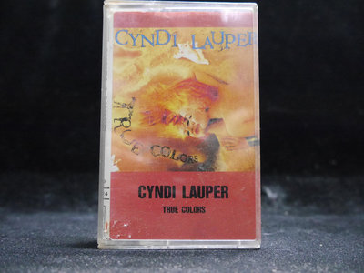 【阿輝の古物】錄音帶/卡帶_Cyndi Lauper_True Colors_有歌詞_喜馬拉雅發行_#D23_1元起標無底價