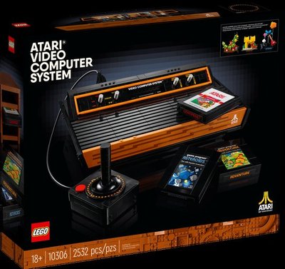 LEGO 樂高 10306 ICONS 系列 雅達利2600 Atari® 2600 磚拼模型 經典電玩主機