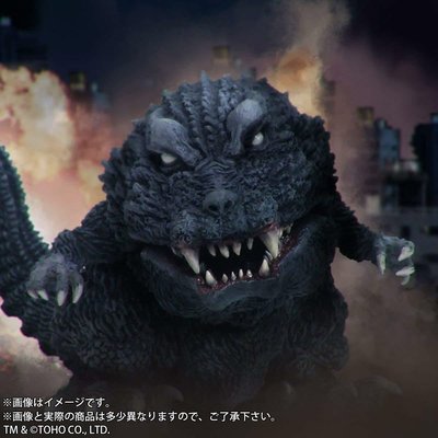 X-Plus Q版 Godzilla 哥吉拉 大怪獸總攻擊 2001 普版 (01662)