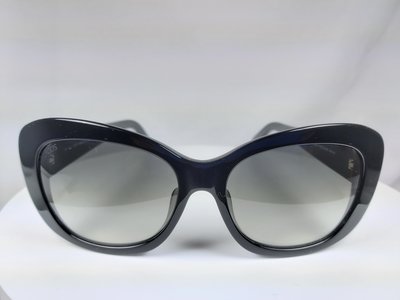 『逢甲眼鏡』TOD'S 太陽眼鏡 黑色大方框  漸層黑鏡面 經典菱格鏡腳【TO 142 01B】