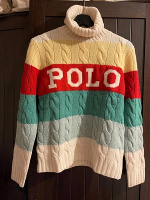 RL POLO Ralph Lauren 羊毛喀什米爾cashmere毛衣 原價12680 保証真品