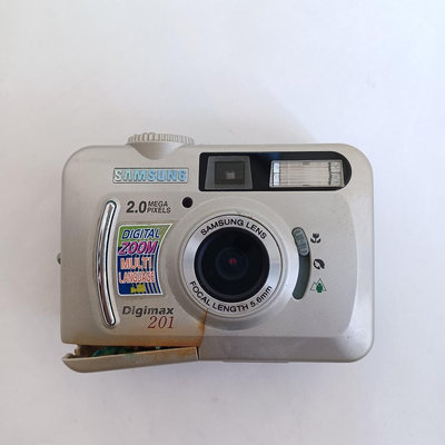 【快樂尋寶趣】三星Samsung Digimax 201數位相機（壞機零件機）（25100266）