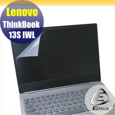 【Ezstick】Lenovo ThinkBook 13S IWL 靜電式筆電LCD液晶螢幕貼 (可選鏡面或霧面)