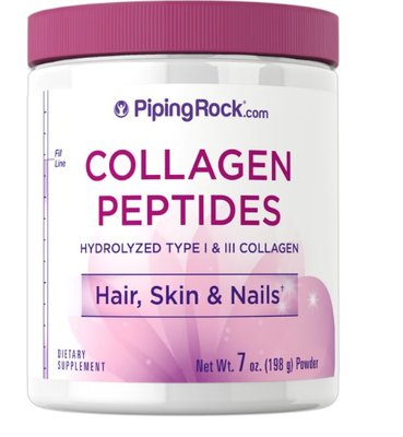 【天然小舖】Piping Rock 一三型 水解膠原蛋白 Collagen Type I & III 6700mg
