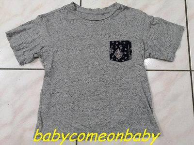 嬰幼用品 童裝 短袖 T恤 UNIQLO 灰色 SIZE 140