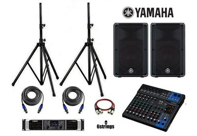 【六絃樂器】全新 Yamaha MG12XUK + PX3 + CBR12*2 組合 / 舞台音響設備 專業PA器材