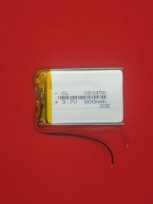 【手機寶貝】383450 電池 3.7v 800mAh 鋰聚合物電池 行車記錄器電池 空拍機電池 導航電池