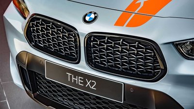 【歐德精品】BMW原廠 F39 X2 新版 高光黑網狀水箱護罩 黑光澤網狀鼻頭  X2水箱罩 18i 20i 35i