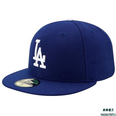 現貨熱銷-【九局棒球】MLB LA洛杉磯道奇隊NE 59FIFTY職業球員版棒球帽