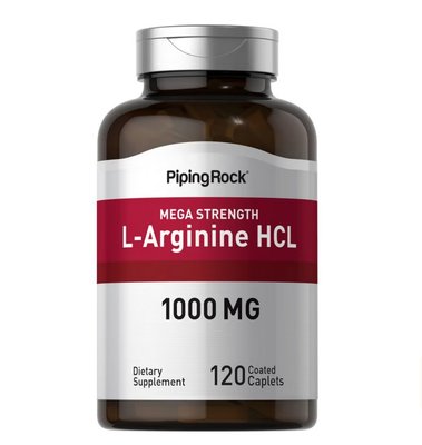 【天然小舖】Piping Rock 現貨 L-Arginine HCL 超強左旋精氨酸 1000mg 120顆