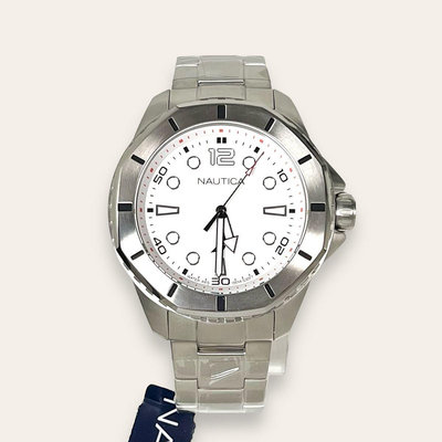 全新 現貨 Nautica KOH MAY BAY watch 不鏽鋼錶帶 手錶 航海 美式 休閒 紳士 騎士 街頭