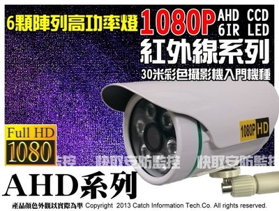 高雄 1080P 監視器 AHD DVR 百萬畫素 200萬 台灣製造 日夜全彩攝影機 ICATCH DVR 遠端