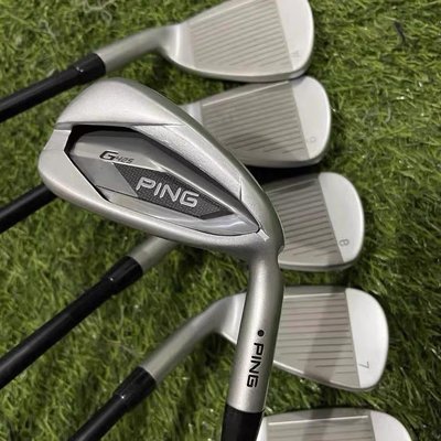 現貨熱銷-[熱賣]PING高爾夫球桿新款G425男士全套桿鐵桿組GOLF碳素鋼桿身高容錯