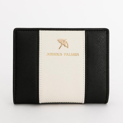 雨傘牌 包包【永和維娜】Arnold Palmer 皮夾 短夾 High-end系列 黑色 441-1513-09-2