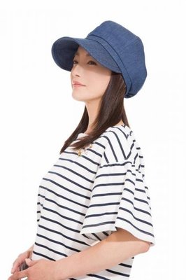 日本COOL UV CUT 盒裝小顏遮陽抗UV防晒帽 防紫外線 日本遮陽帽子 抗UV遮陽帽
