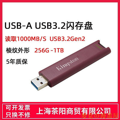 麥克の漫畫屋金士頓DTMAXA 256G 512G 1TB紅色固態USB3.2隨身碟讀高達1000M寫900M