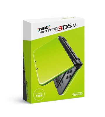 Nintendo New 3DSLL New3DSLL 主機 日規機 綠黑 萊姆黑 (送充電器+保護貼)【台中恐龍電玩】