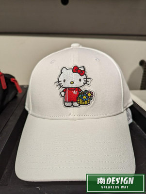 南🔥2023 9月 ADIDAS OG HELLO KITTY 棒球帽 運動帽 凱蒂貓 聯名 刺繡 白 II3356