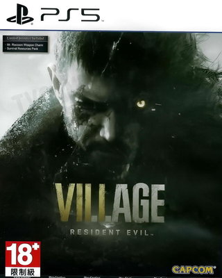 【二手遊戲】PS5 惡靈古堡8 村莊 RESIDENT EVIL VILLAGE 中文版【台中恐龍電玩】