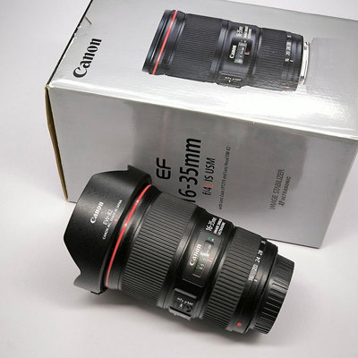 九成新 Canon EF 16-35mm f4 L IS USM 廣角 鏡頭 16-35 f4L 超廣角