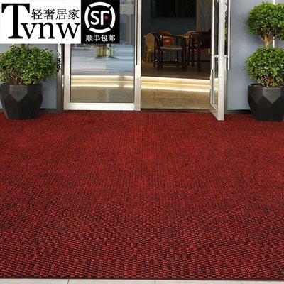 特賣-TVNW入戶門地墊家用進門大門口可裁剪商用輕奢地毯防滑蹭土腳墊子