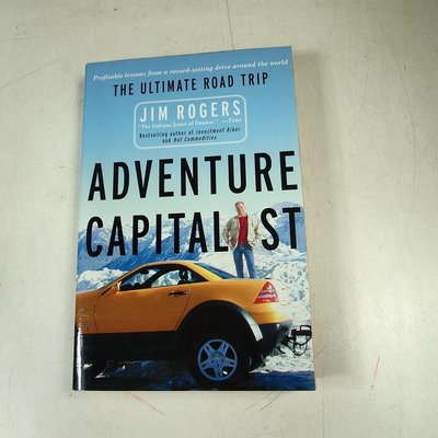 【考試院二手書】《Adventure Capitalist: The Ultimate Road Trip》七成新