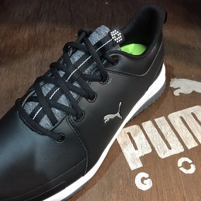 全新 PUMA GOFL 高爾夫球鞋 休閒鞋 無釘款 FUSION FOAM 跳豹LOGO 經典時尚