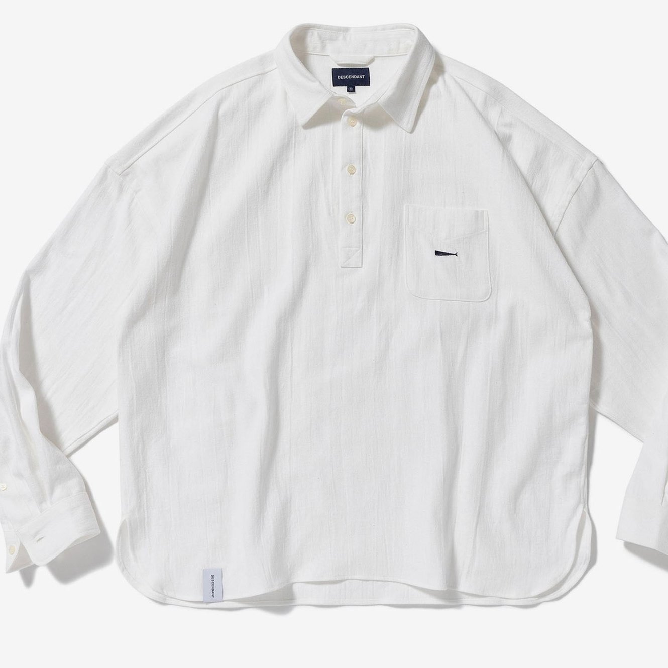 Descendant VOIL PULLOVER LS SHIRT 襯衫221BRDS-SHM09。太陽選物社| Yahoo奇摩拍賣