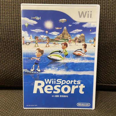 現貨在台 無刮 Wii 中文版 運動 度假勝地 Wii Sports Resort 渡假勝地 V284