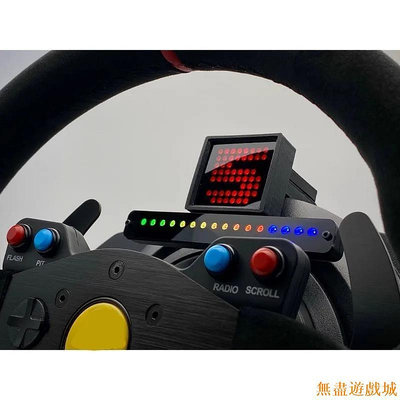 鴻運遊戲Pc 模擬賽車遊戲儀表板顯示儀表適用於 Thrustmaster T300 適用於羅技 G29 G27 SIMAGIC