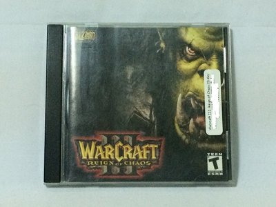 [ PC電腦遊戲 ] 魔獸爭霸3 遊戲光碟 PC繁體中文版 主程式+安裝序號